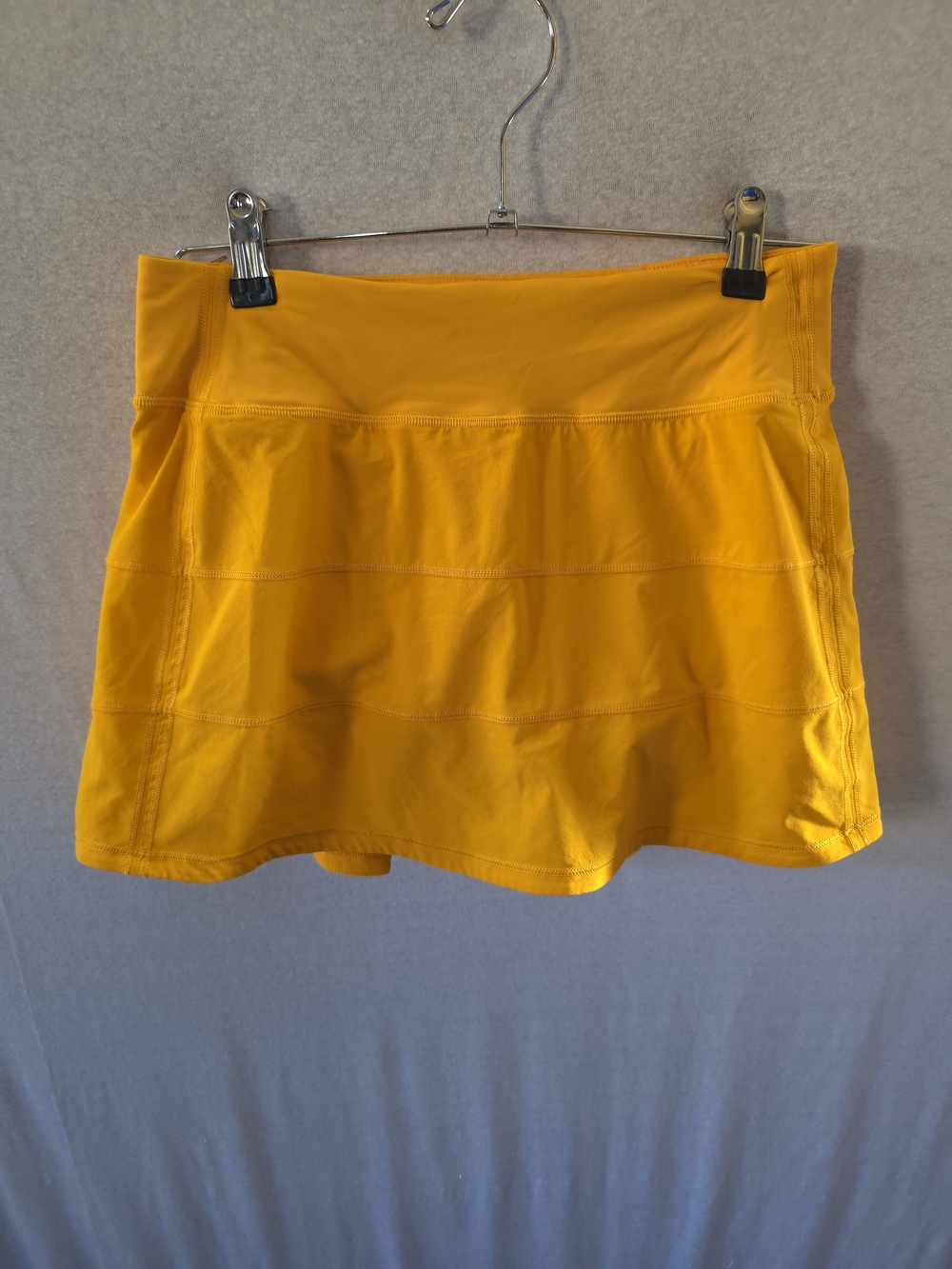 Women Lululemon Pace Rival Mid-rise Skirt Clementine Orange Size 4